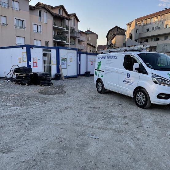 nettoyage de chantier